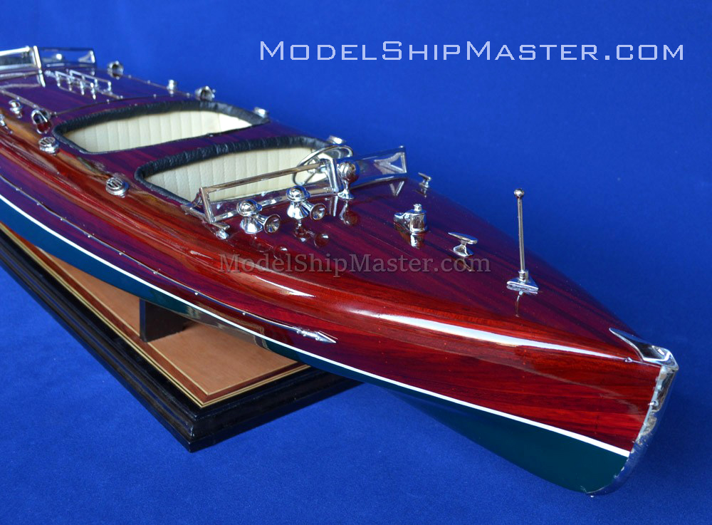 TYPHOON classic racing boat model